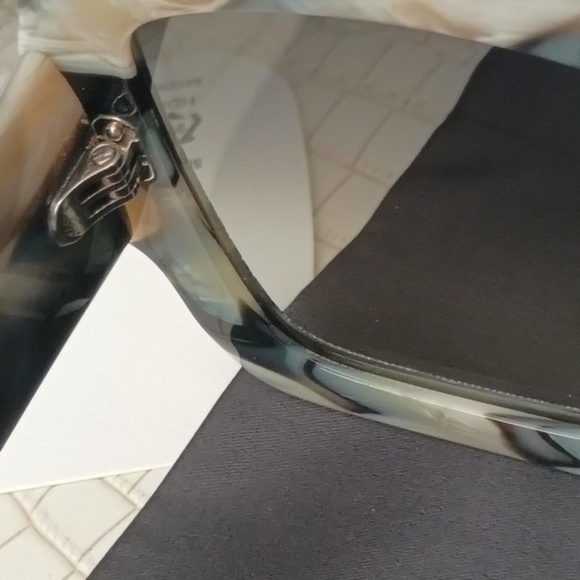 💋 Gucci Grey Rhinestone Crystal Oversize Square Sunglasses *NEW - Picture 10 of 13